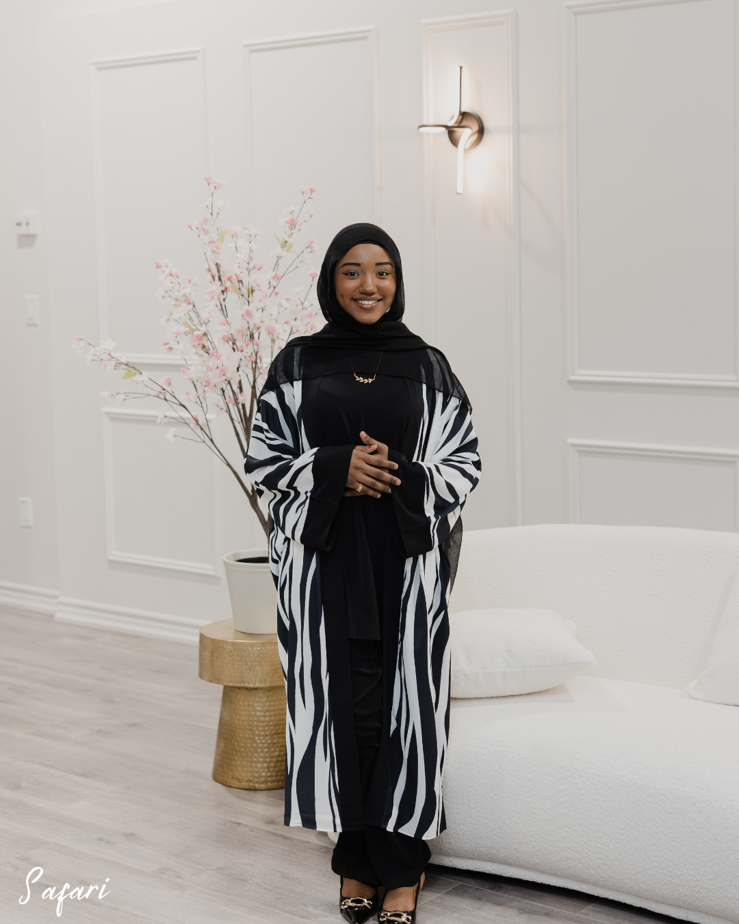 Yara Collection - Zebra Print Linen Edition