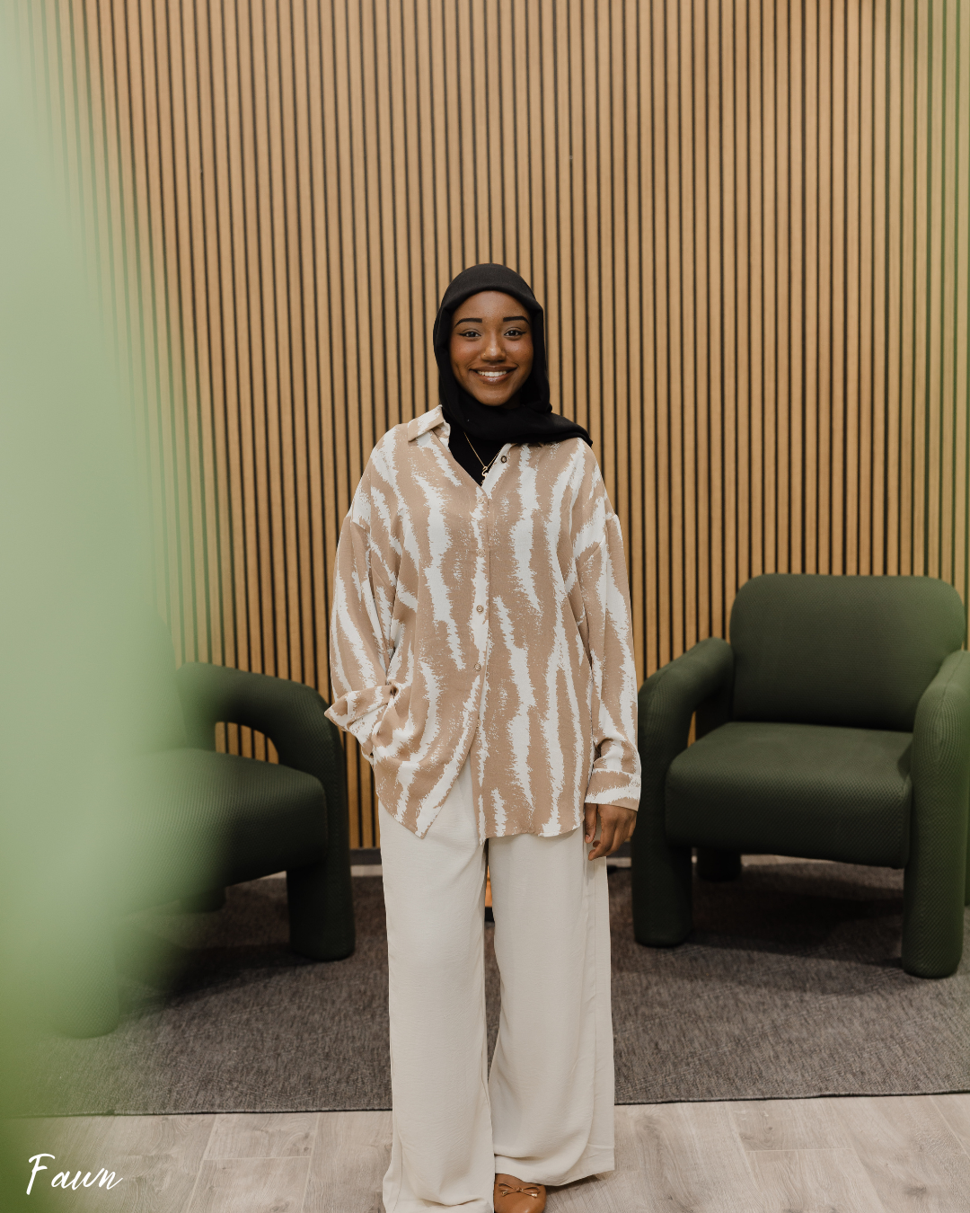 Yara Collection - Zebra Print  Linen Edition