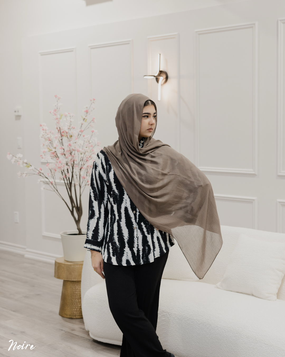 Yara Collection - Zebra Print  Linen Edition