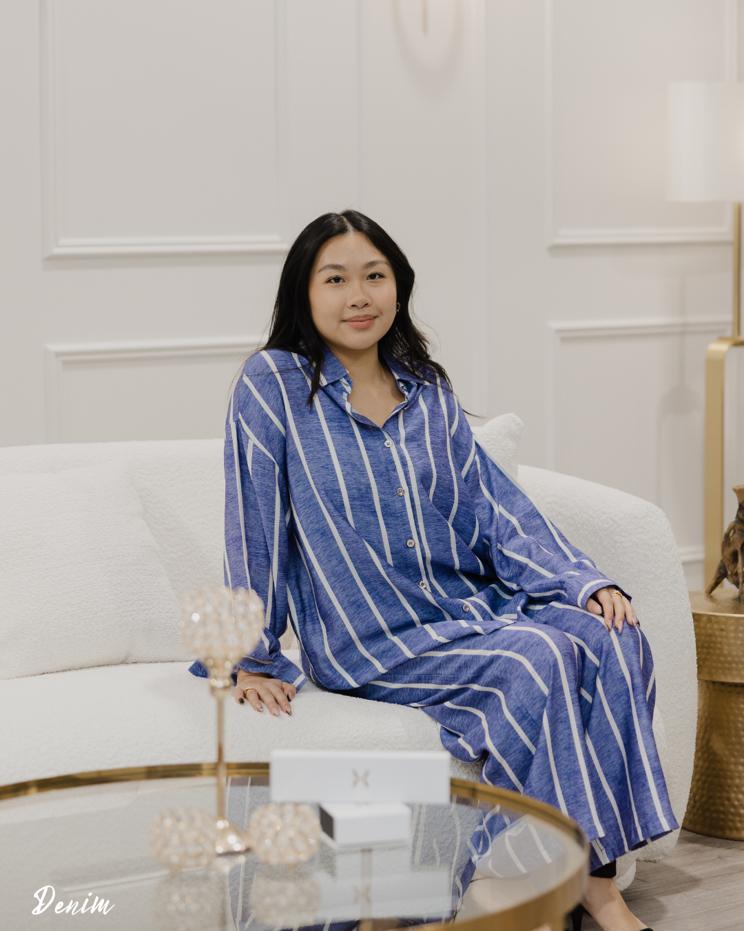 Yara Collection | Striped Linen Edition
